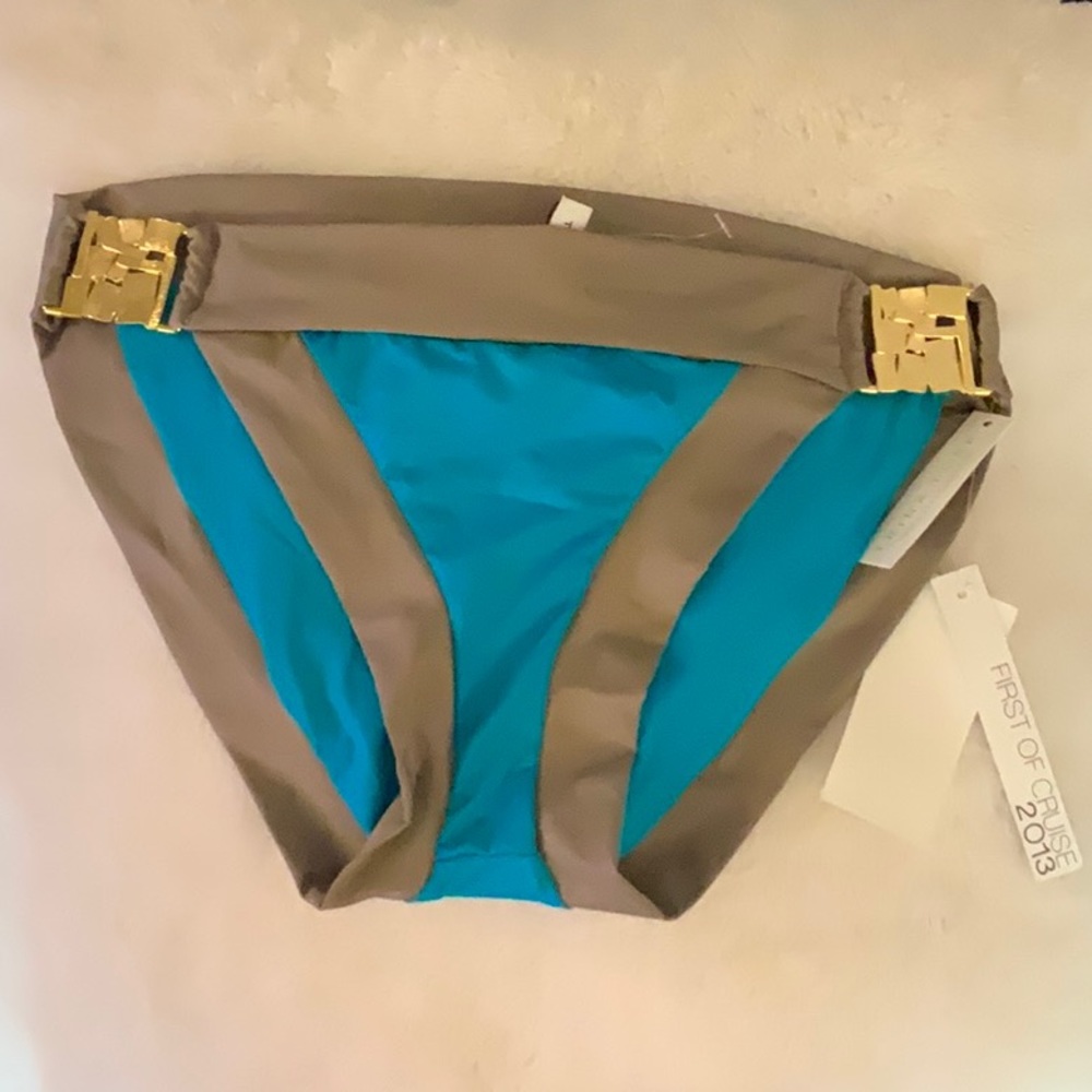 Nwt TRINA TURK BIKINI MAYAN BOTTOM SIZE 6 - Picture 6 of 10